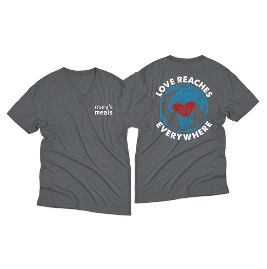 Mary's Meals Love Reaches Everywhere t-shirt