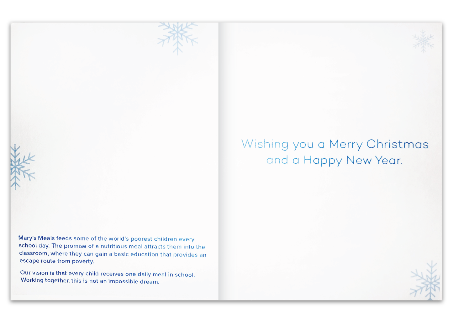 "Wishing You a Merry Christmas" Christmas Cards (10 cards with envelopes)