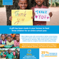Feed Three Children for an Entire School Year