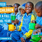 Feed ten children for a whole school year