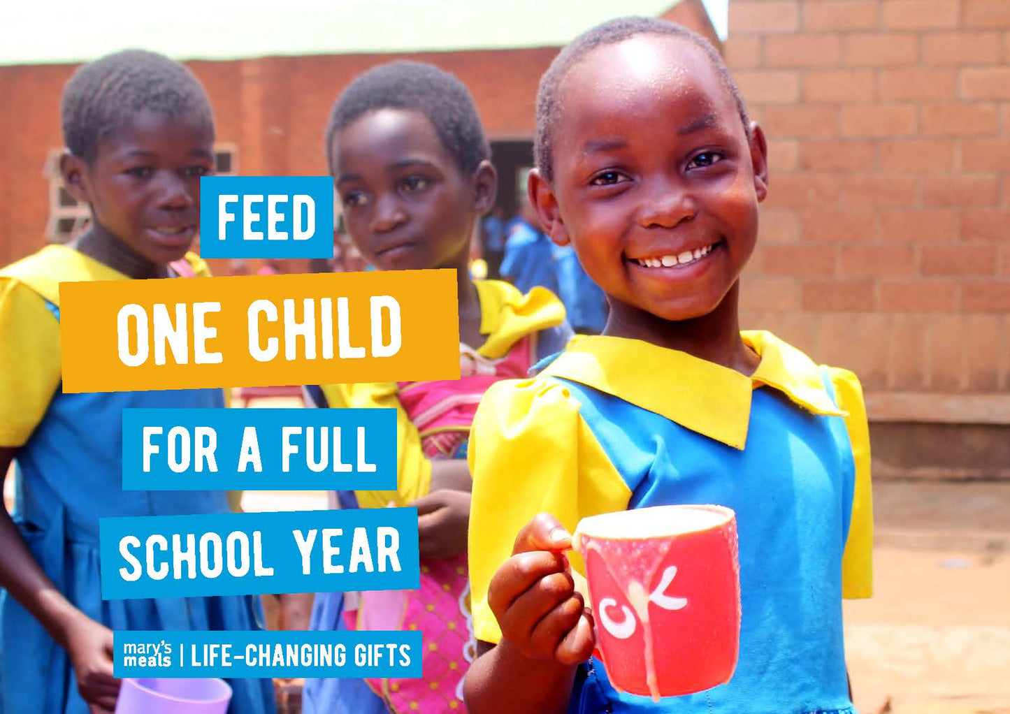 Feed one child for a whole school year
